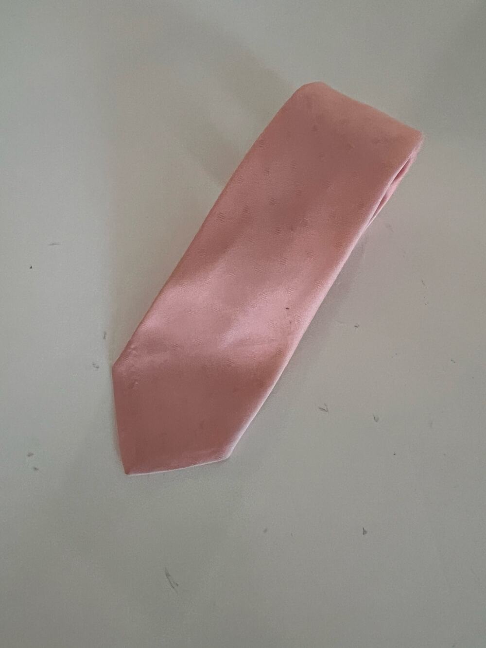 Elaan Men's 100% Silk Neck Tie Bublegum Pink JL